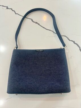 kate spade Vintage Y2K New Without Tickets Navy Denim Shoulder Bag